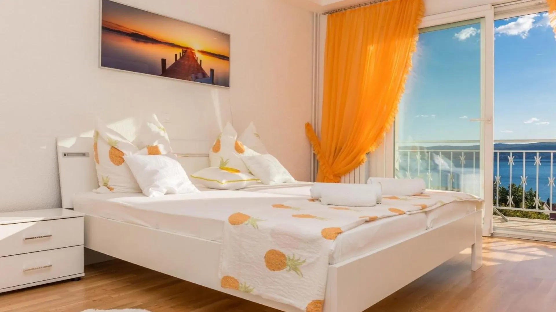 Majestic And Refined Balcony Sea View Apartment Crikvenica