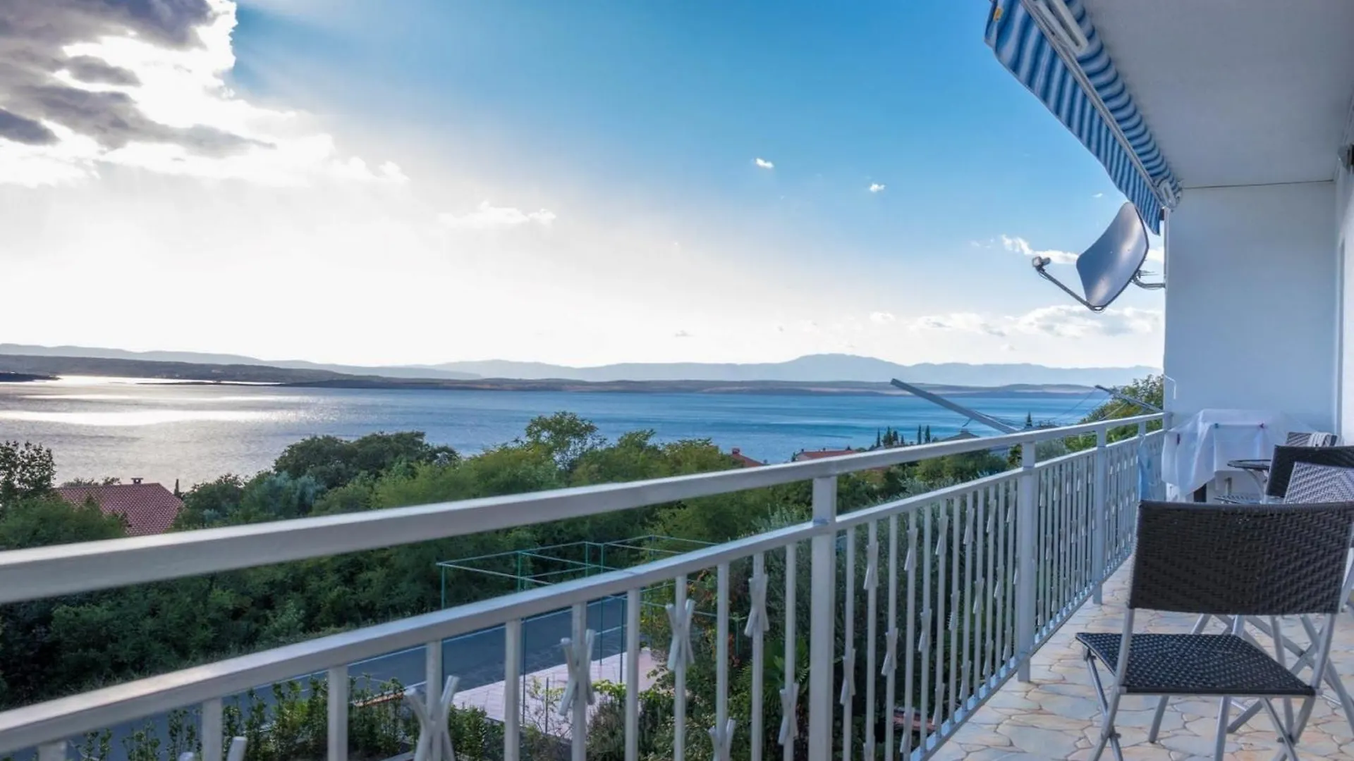 Majestic And Refined Balcony Sea View Apartment Crikvenica