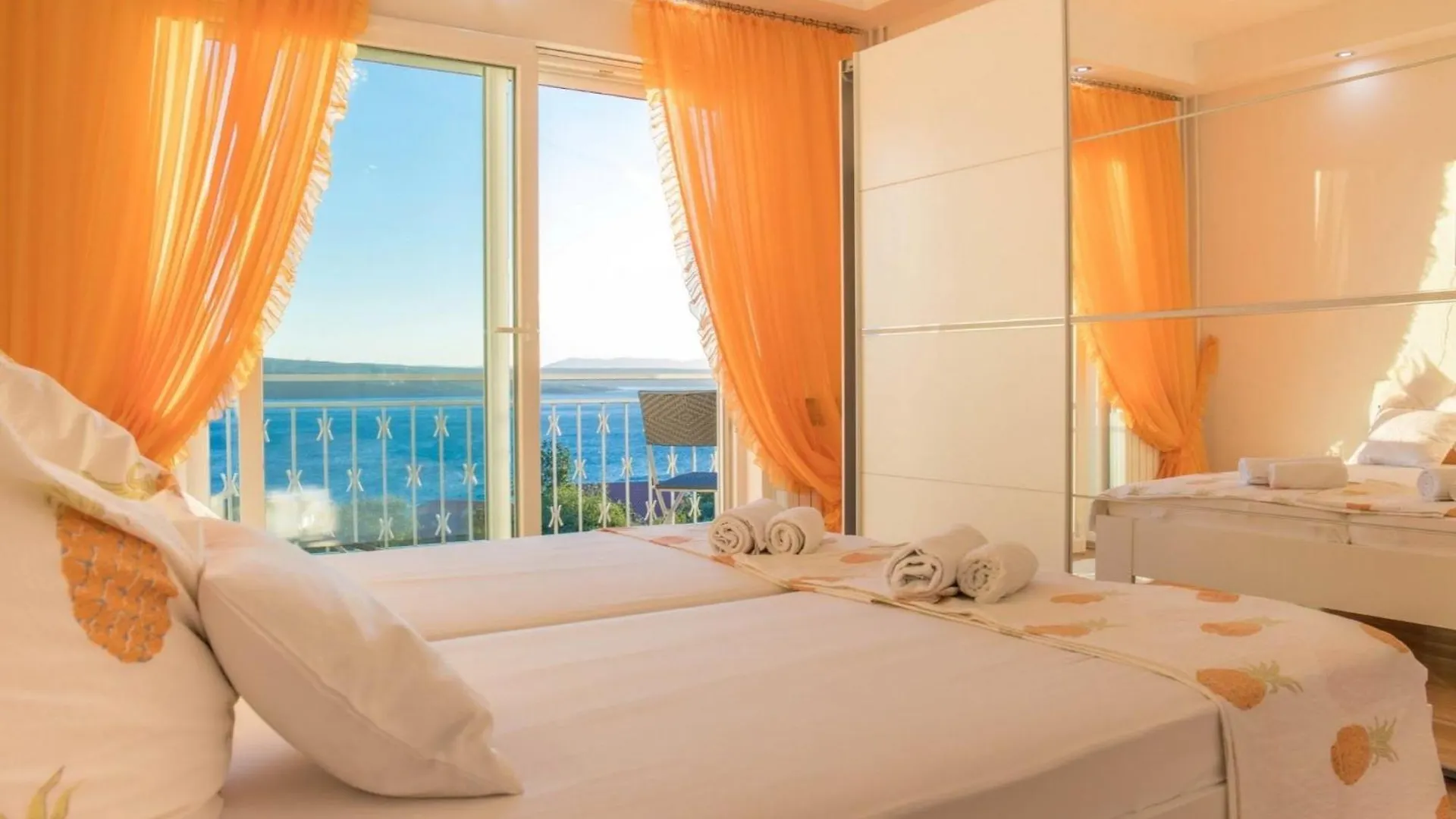 Majestic And Refined Balcony Sea View Apartment Crikvenica 0*,
