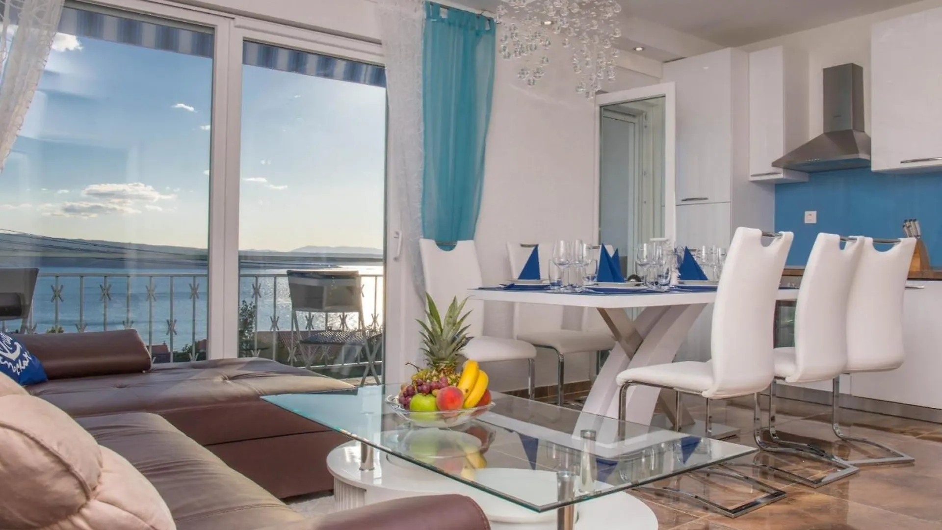 Majestic And Refined Balcony Sea View Apartment Crikvenica 0*,  Croatia